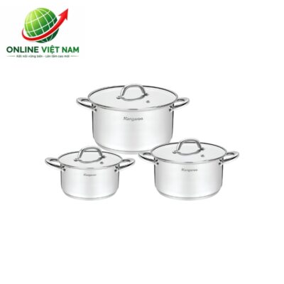 bộ nồi inox Kangaroo KGIP3B4E