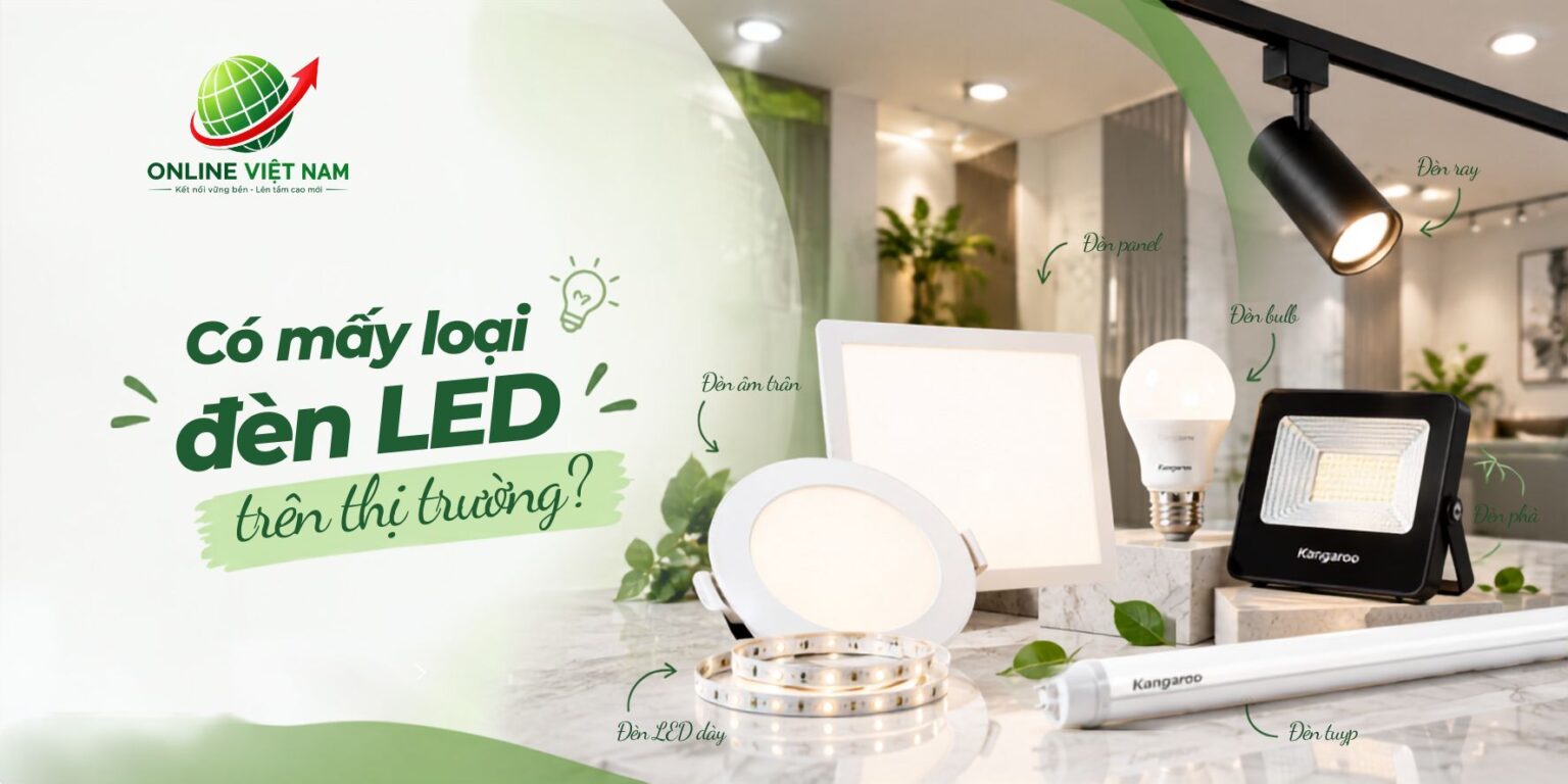 Có mấy loại đèn LED trên thị trường? Nên dùng loại nào là tốt?